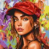 Malen nach Zahlen - Eine moderne Rotkäppchen ©art_selena_ua
