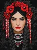 Malen nach Zahlen - Unzerbrechliche ukrainische Frau ©art_selena_ua