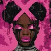 Painting by numbers - Tears of neon ©art_selena_ua