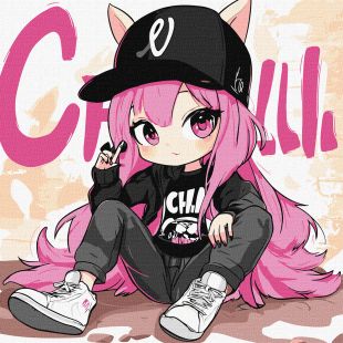 Malen nach Zahlen - Anime-Stil ©art_selena_ua