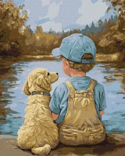 Malen nach Zahlen - Wahre Freunde ©art_selena_ua
