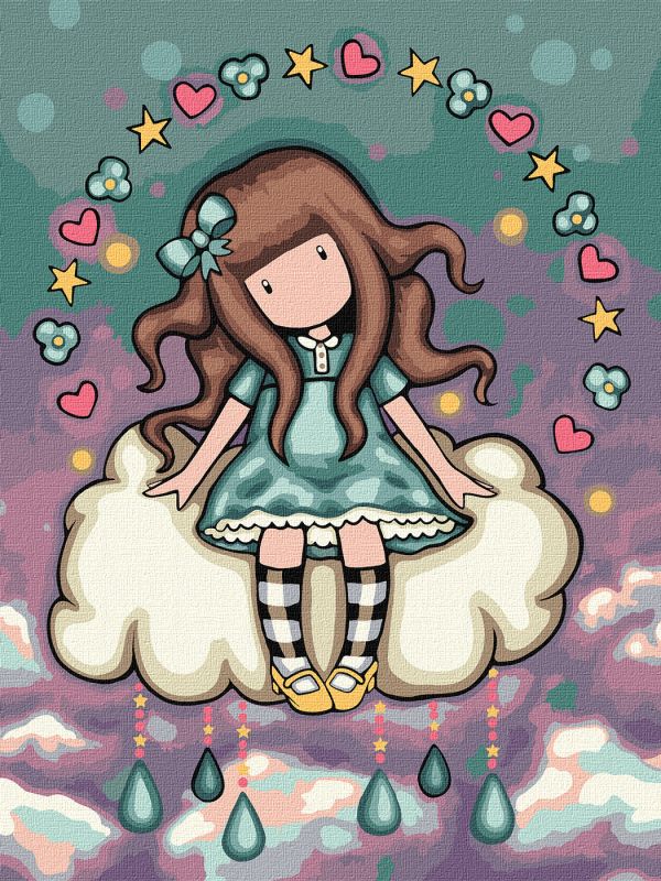 Malen nach Zahlen - April's Showers Santoro Gorjuss Collection