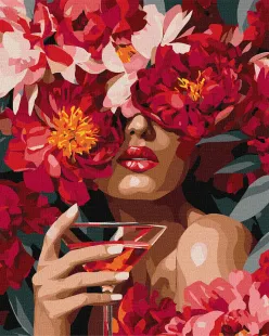 Malen nach Zahlen - Blumenverführung ©art_selena_ua