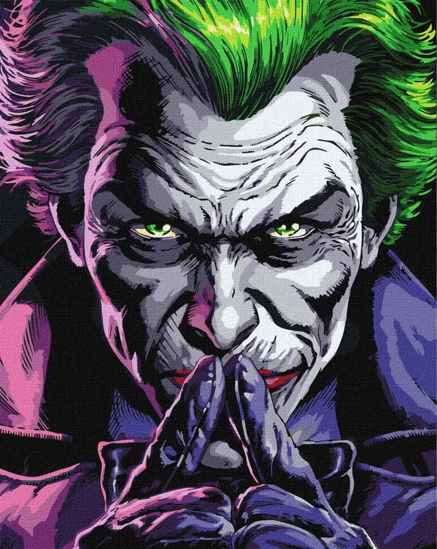 Painting by numbers - Joker: Face of madness ©Warner Bros.