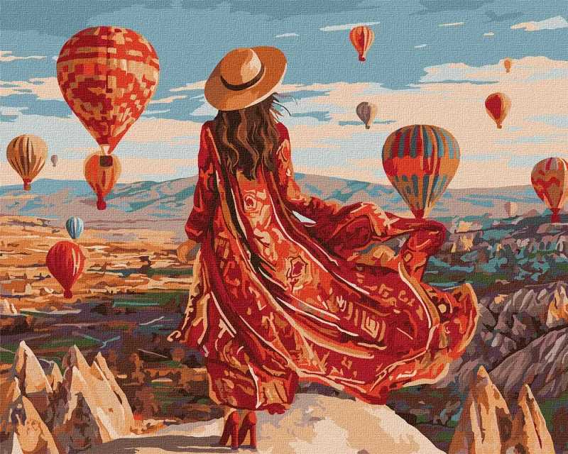 Malen nach Zahlen - Ein Tag unter Luftballons ©art_selena_ua