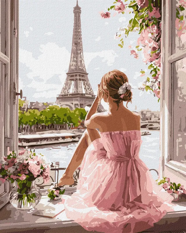 Painting by numbers - Nude Paris ©art_selena_ua