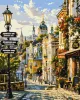 Malen nach Zahlen - Die gemütlichen Straßen von Kiew ©art_selena_ua