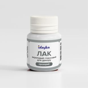 Acryl-Glanzlack für Dekoration (transparent)