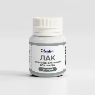 Acryl-Glanzlack für Dekoration (transparent)