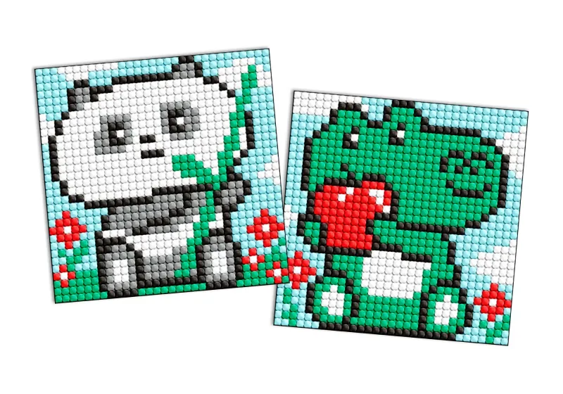 Diamond mosaic on a magnet - Strange delights, set of 2 pcs