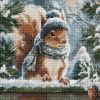 Diamond Painting - Wintereichhörnchen ©art_selena_ua