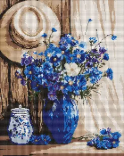 Diamond Painting - Kornblumenstrauß ©art_selena_ua