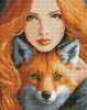 Diamond Painting ohne Rahmen - Feuerfuchs ©art_selena_ua