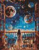 Diamond Painting ohne Rahmen - Verträumte Nacht ©art_selena_ua