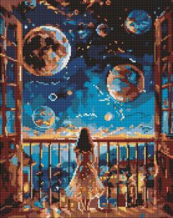 Diamond Painting ohne Rahmen - Verträumte Nacht ©art_selena_ua