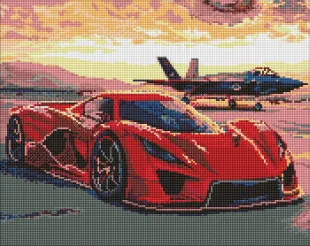 Diamond Painting - Die Geschwindigkeit der Träume ©art_selena_ua