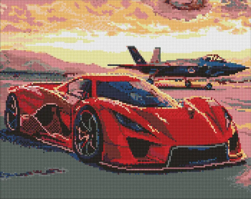 Diamond Painting - Die Geschwindigkeit der Träume ©art_selena_ua