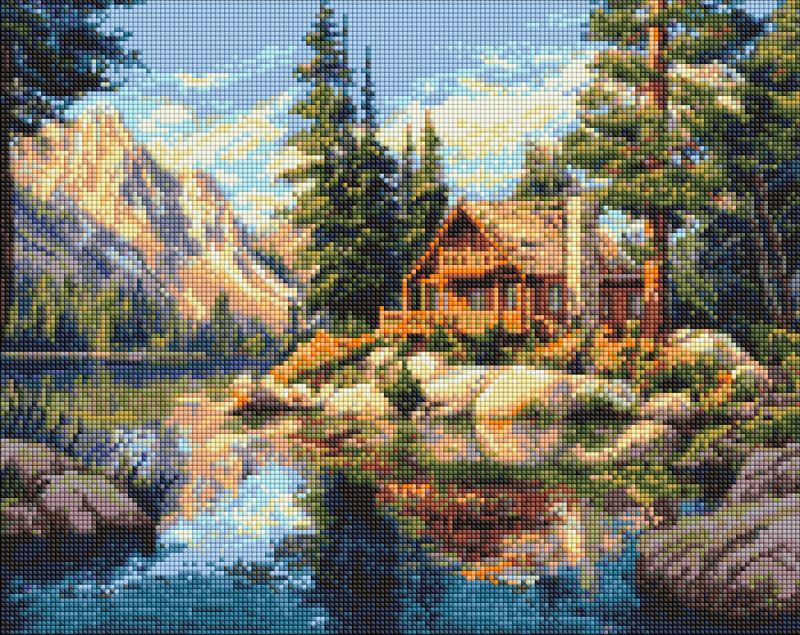 Diamond Painting - Wald – Der Atem des Windes ©art_selena_ua