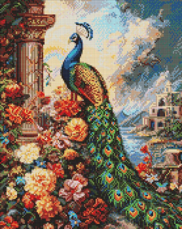 Diamond Painting - Antiker Pfau ©art_selena_ua