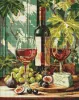 Diamond mosaic - Wine composition ©art_selena_ua