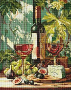 Diamond Painting - Weinkomposition ©art_selena_ua