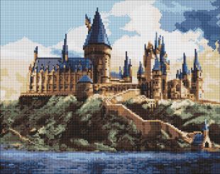 Diamond Painting - Harry Potter: Hogwarts bei Tag ©Warner Bros.