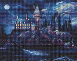 Diamond Painting - Harry Potter: Das geheimnisvolle Hogwarts ©Warner Bros.