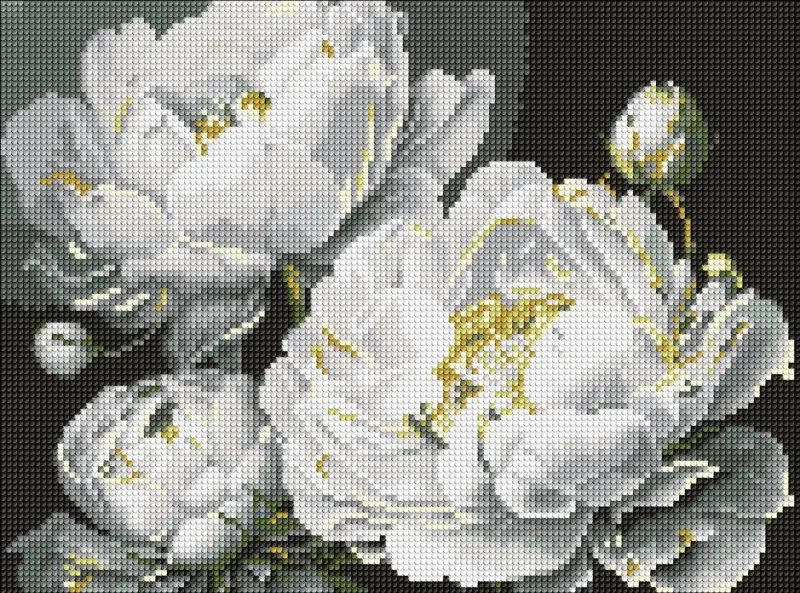 Diamond Painting ohne Rahmen - Makellose Schönheit ©art_selena_ua