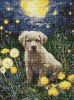 Diamond Painting - Welpe unter den Glühwürmchen ©art_selena_ua