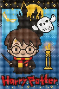 Diamond Painting ohne Rahmen - Harry Potter: Die Geheimnisse des dunklen Schlosses ©Warner Bros.