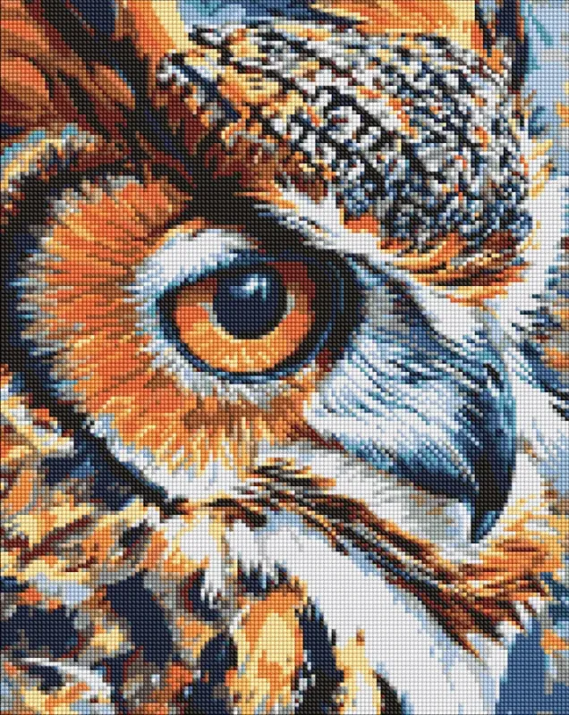 Diamond mosaic - Guardian of the Night ©art_selena_ua