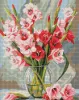 Diamond Painting - Rosa Gladiolen ©art_selena_ua
