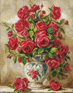 Diamond Painting - Purpurrote Rosen ©art_selena_ua