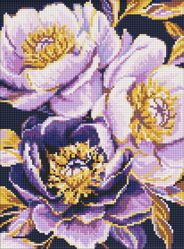 Diamond mosaic - The purple charm ©art_selena_ua