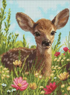 Diamond Painting - Kleines Reh auf der Wiese ©art_selena_ua