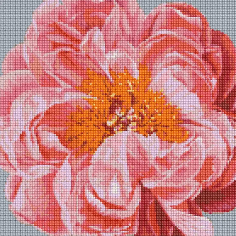 Diamond mosaic - Pink kiss ©Ira Volkova
