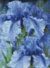Diamond Painting - Blaue Schwertlilien ©Yulia Tomesko