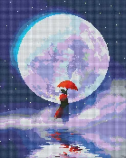Diamond Painting - Mondlicht