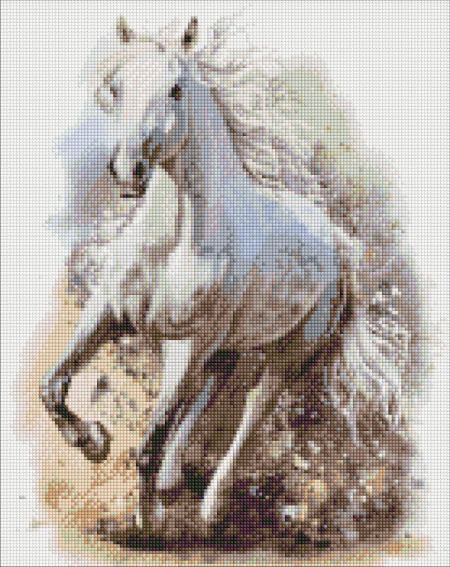 Diamond mosaic - Graceful power