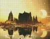 Diamond Painting - Goldene Stadt