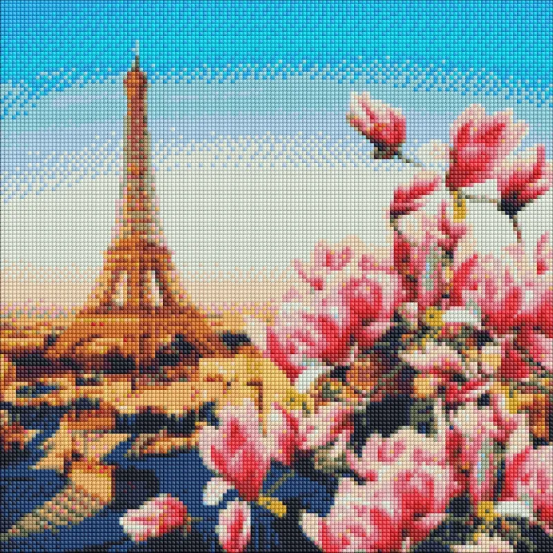 Diamond Painting - Pariser Magnolien