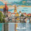 Diamond mosaic - Evening Prague