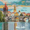 Diamond mosaic - Evening Prague