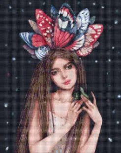 Diamond Painting - Farben der Schmetterlinge ©lesya_nedzelska_art