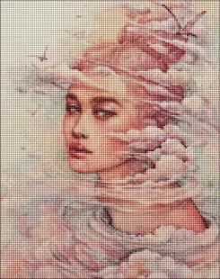 Diamond Painting - Verträumte Gedanken ©lesya_nedzelska_art