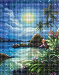 Diamond Painting - Mondscheinnacht ©annasteshka