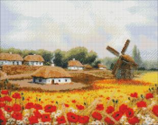 Diamond Painting - Sommer auf dem Bauernhof ©Jaroslav Chyzhevsky