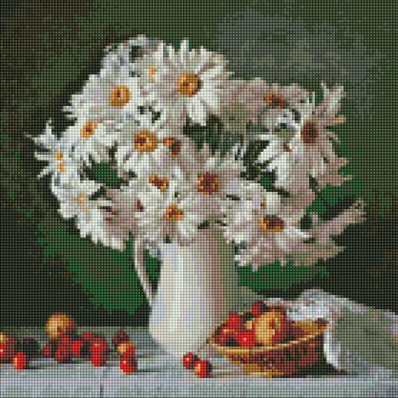 Diamond mosaic - Chamomile beauty
