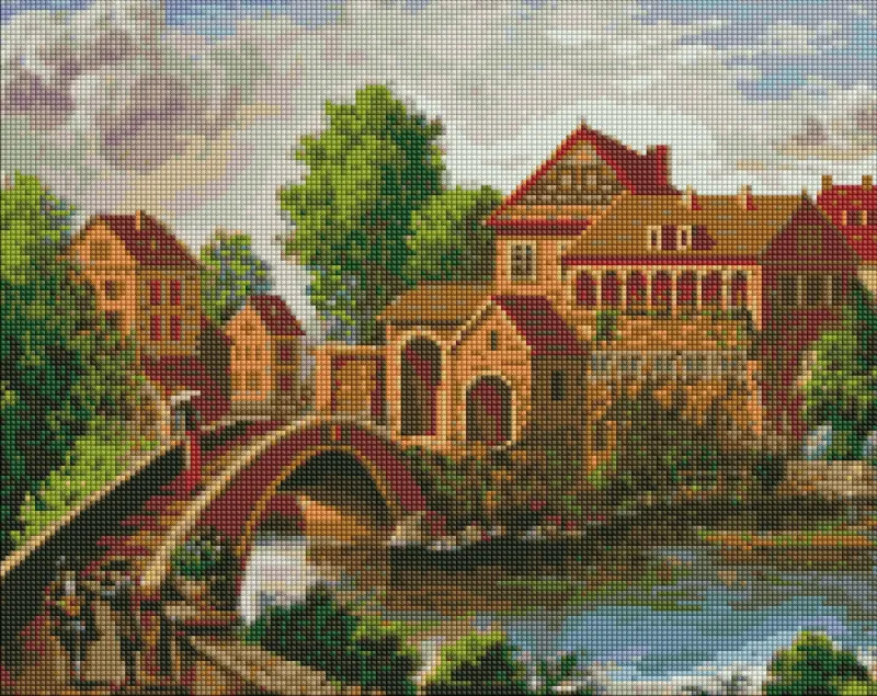 Diamond mosaic - Italian province ©Sergey Lobach