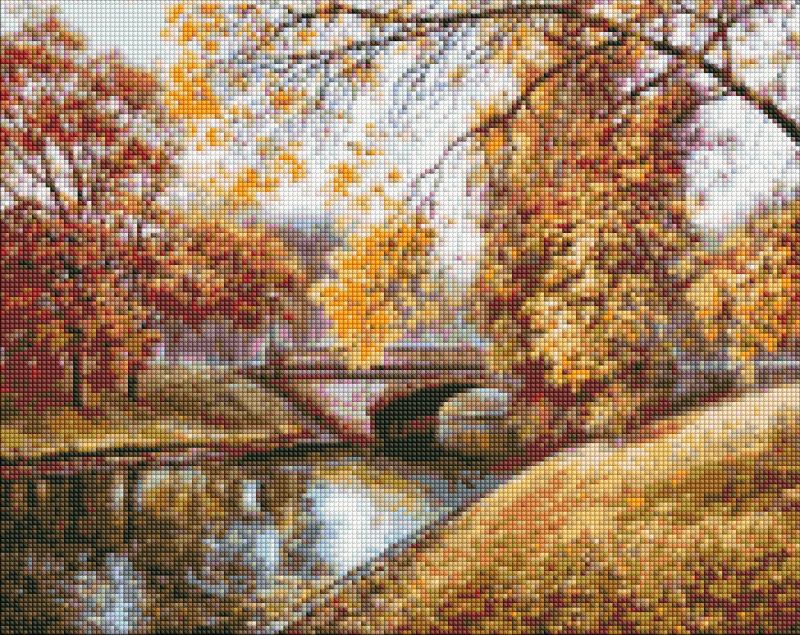 Diamond Painting - Herbstlandschaft ©Sergiy Lobach
